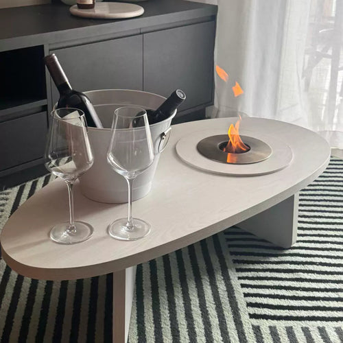 Mesa 3 em 1 (lareira+baldinho+bandeja)