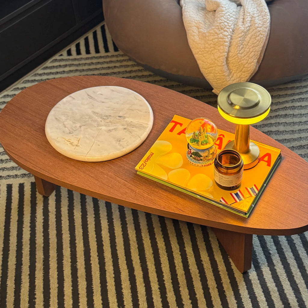 Mesa + Bandeja de Mármore