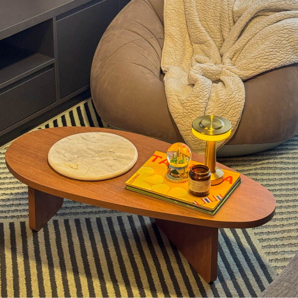 Mesa + Bandeja de Mármore